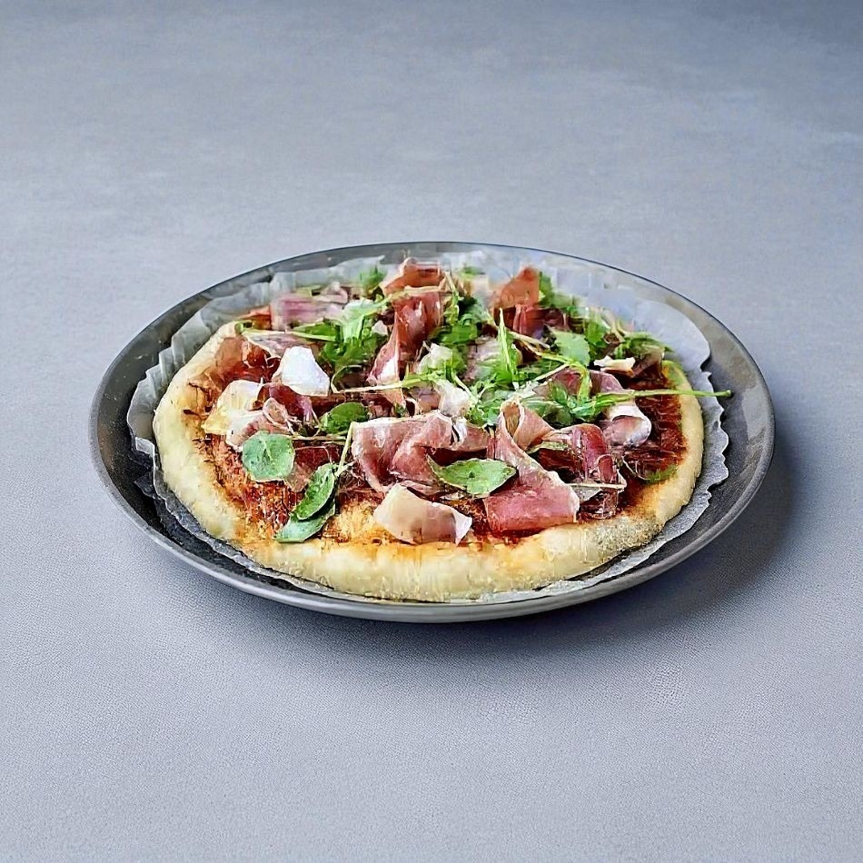 Pizza Rúcula y Crudo Grande