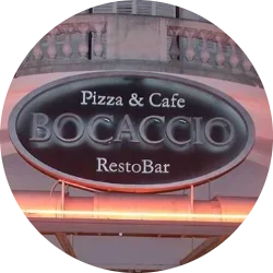 Logo de Bocaccio Pizza Restaurant
